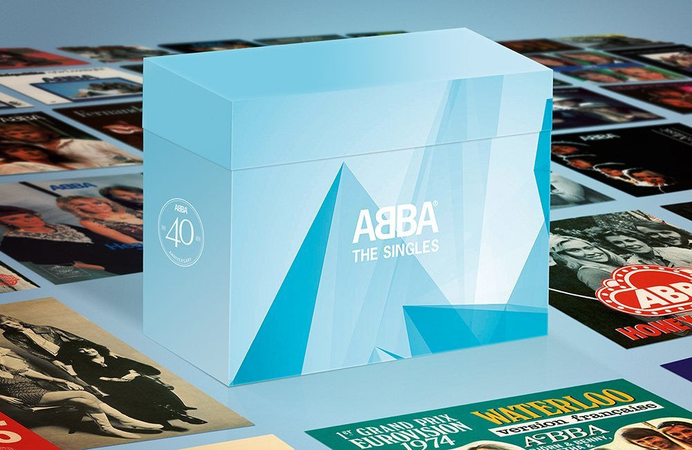 ABBA THE SINGLES 7 INCH SINGLE BOX SET VINYL NEW 33RPM - ( VINYL LP )