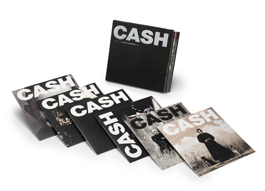 JOHNNY CASH AMERICAN RECORDINGS BOX SET LP VINYL NEW 33RPM - ( VINYL LP )