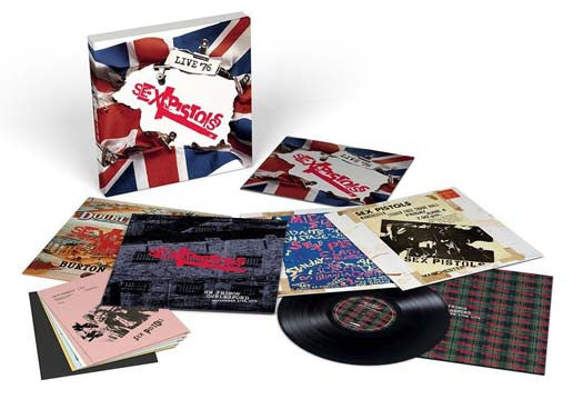 SEX PISTOLS Live '76 4LP Vinyl BOX SET NEW - ( VINYL LP )