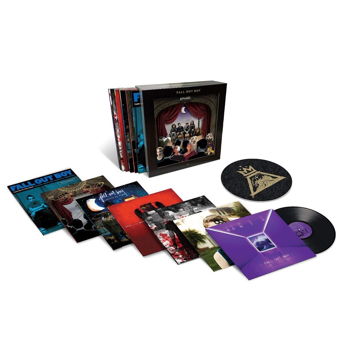 Fall Out Boy Complete Studio Albums Ltd Vinyl LP Box Set New 2018 - ( VINYL LP )