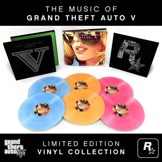 THE OF GRAND THEFT AUTO LP VINYL NEW 2014 33RPM BOX SET - ( VINYL LP )
