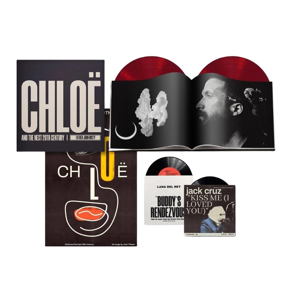 Father John Misty Chloë And The Next 20th Century Indies Red Vinyl LP Box Set 2022 - ( VINYL LP )