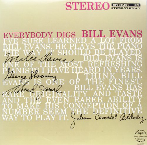 Bill Evans: Everybody Digs Bill Evans - ( VINYL LP )