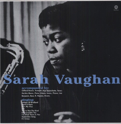 Sarah Vaughan: With Clifford Brown - ( VINYL LP )