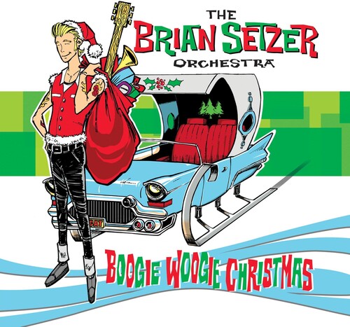 Brian Setzer: Boogie Woogie Christmas - ( VINYL LP )
