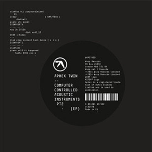 Aphex Twin: Computer Controlled Acoustic Instruments PT 2 - ( VINYL LP )