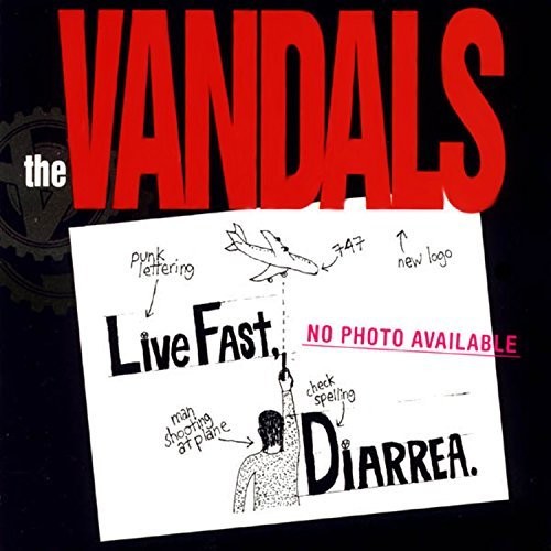The Vandals: Live Fast Diarrhea - ( VINYL LP )
