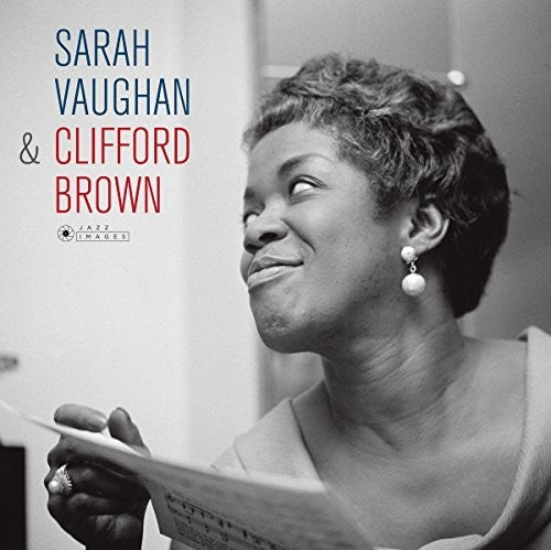 Sarah Vaughan: Sarah Vaughan & Clifford Brown + 1 Bonus Track (Cover Photo By Jean-Pierre Leloir) - ( VINYL LP )