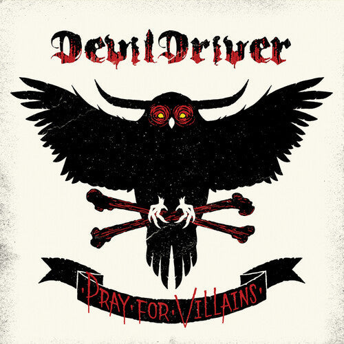 DevilDriver: Pray For Villains (White, Red & Black Splatter) rocktober 2018 Exclusive) - ( VINYL LP )