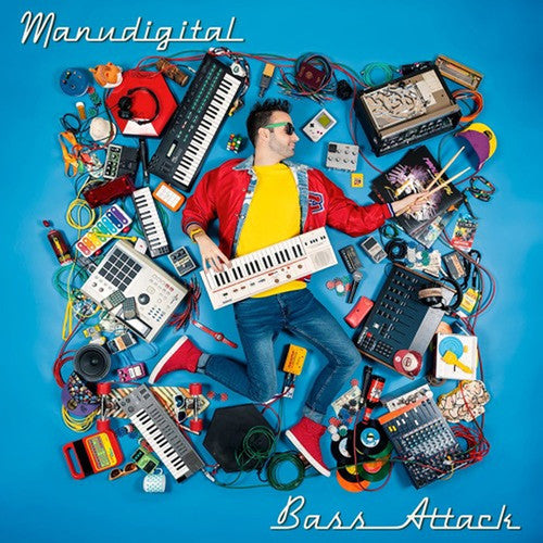 Manudigital: Bass Attack - ( VINYL LP )
