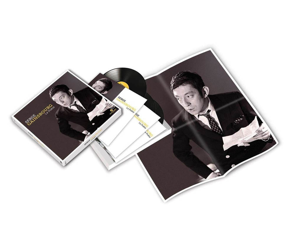 Serge Gainsbourg Le Poete Triple Vinyl LP Box Set New 2019 - ( VINYL LP )