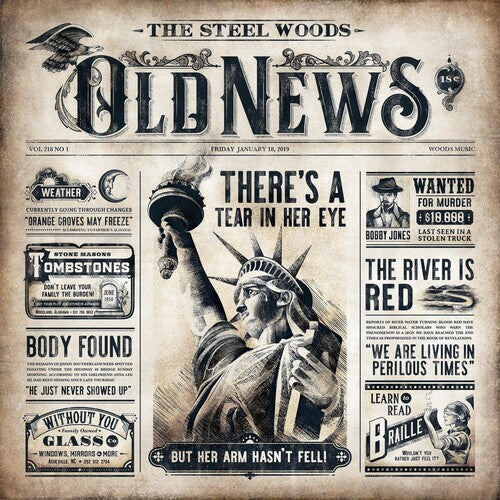 Steel Woods: Old News - ( VINYL LP )