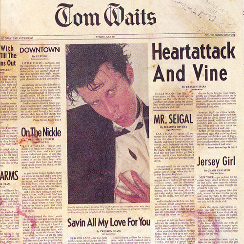 Tom Waits: Heartattack & Vine - ( VINYL LP )