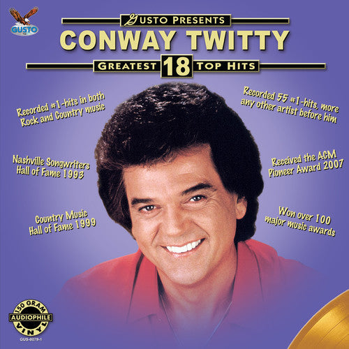 Conway Twitty: Greatest 18 Top Hits - ( VINYL LP )