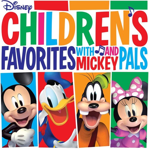 Various Artists: Children's Favorites With Mickey And Pals (Various Artists) - ( VINYL LP )