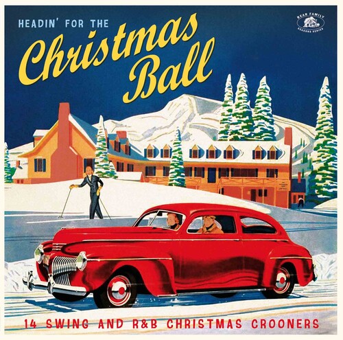 Various Artists: Headin' For The Christmas Ball: 14 Swing And R&B Christmas Crooners(Various Artists) - ( VINYL LP )