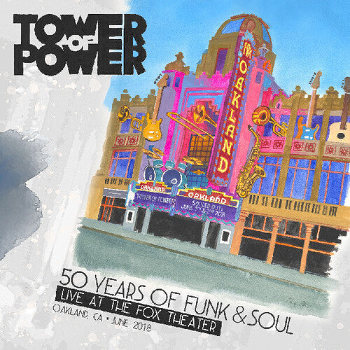 Tower of Power: 50 Years Of Funk & Soul: Live At The Fox Theater - Oakland CA - June 2018 - ( VINYL LP )