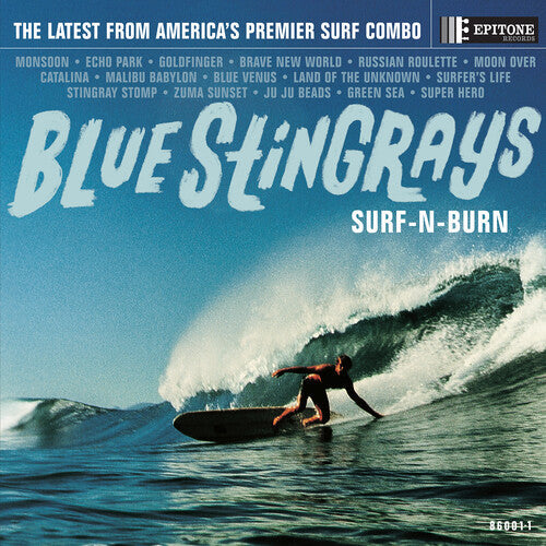 Blue Stingrays: Surf-N-Burn (Blue Vinyl) - ( VINYL LP )