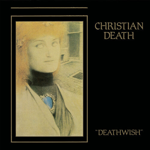 Christian Death: Deathwish (red & Gold Splatter) - ( VINYL LP )