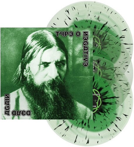 Type O Negative: Dead Again - Green/Black Splatter
