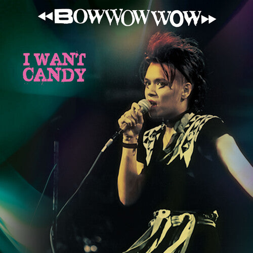 Bow Wow Wow: I Want Candy - Pink/black Stripe - ( VINYL LP )