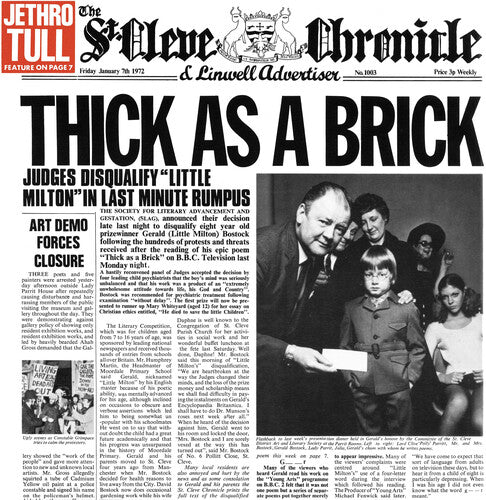 Jethro Tull: Thick As A Brick (50th Anniversary Edition) - ( VINYL LP )