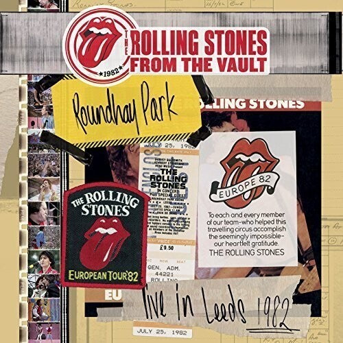 The Rolling Stones: From The Vault: Live In Leeds 1982 - ( VINYL LP )