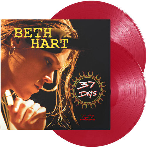 Beth Hart: 37 Days - Transparent Red Vinyl - ( VINYL LP )