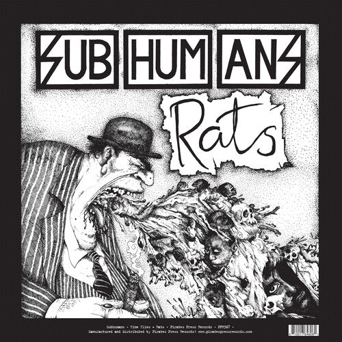 The Subhumans: Time Flies + Rats - ( VINYL LP )