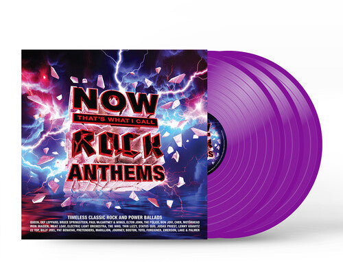 Various Artists: Now That's What I Call Rock Anthems / Various - Purple Colored Vinyl - ( VINYL LP )