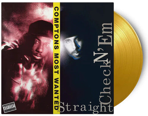 Compton's Most Wanted: Straight Checkn Em - Limited 180-Gram Yellow Colored Vinyl - ( VINYL LP )