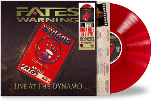 Fates Warning: Live at the Dynamo - Crimson Red - ( VINYL LP )