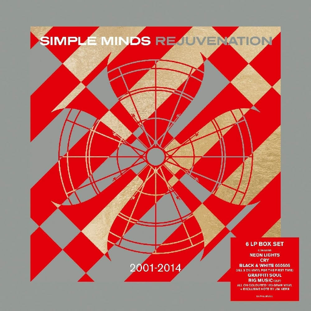 Simple Minds Rejuvenation 2001-2014 6 Coloured Vinyl LP Box Set New 2018 - ( VINYL LP )