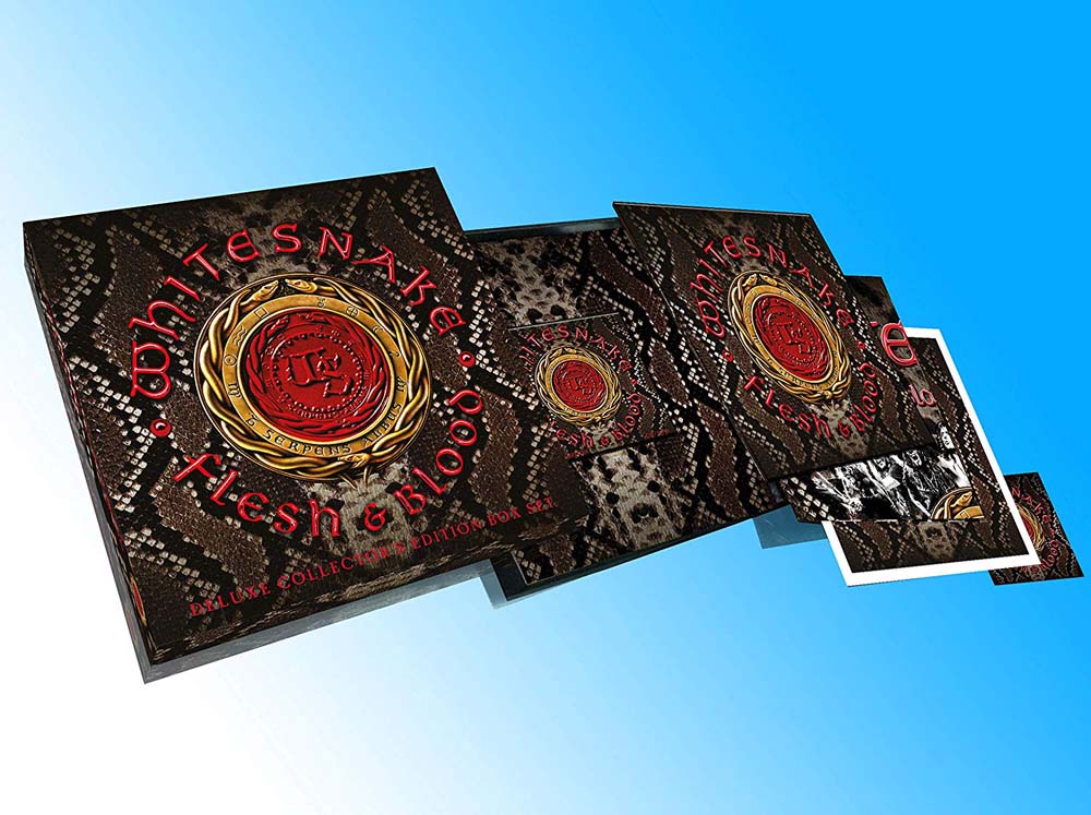 Whitesnake Flesh & Blood Limited Vinyl LP Box Set 2019 - ( VINYL LP )