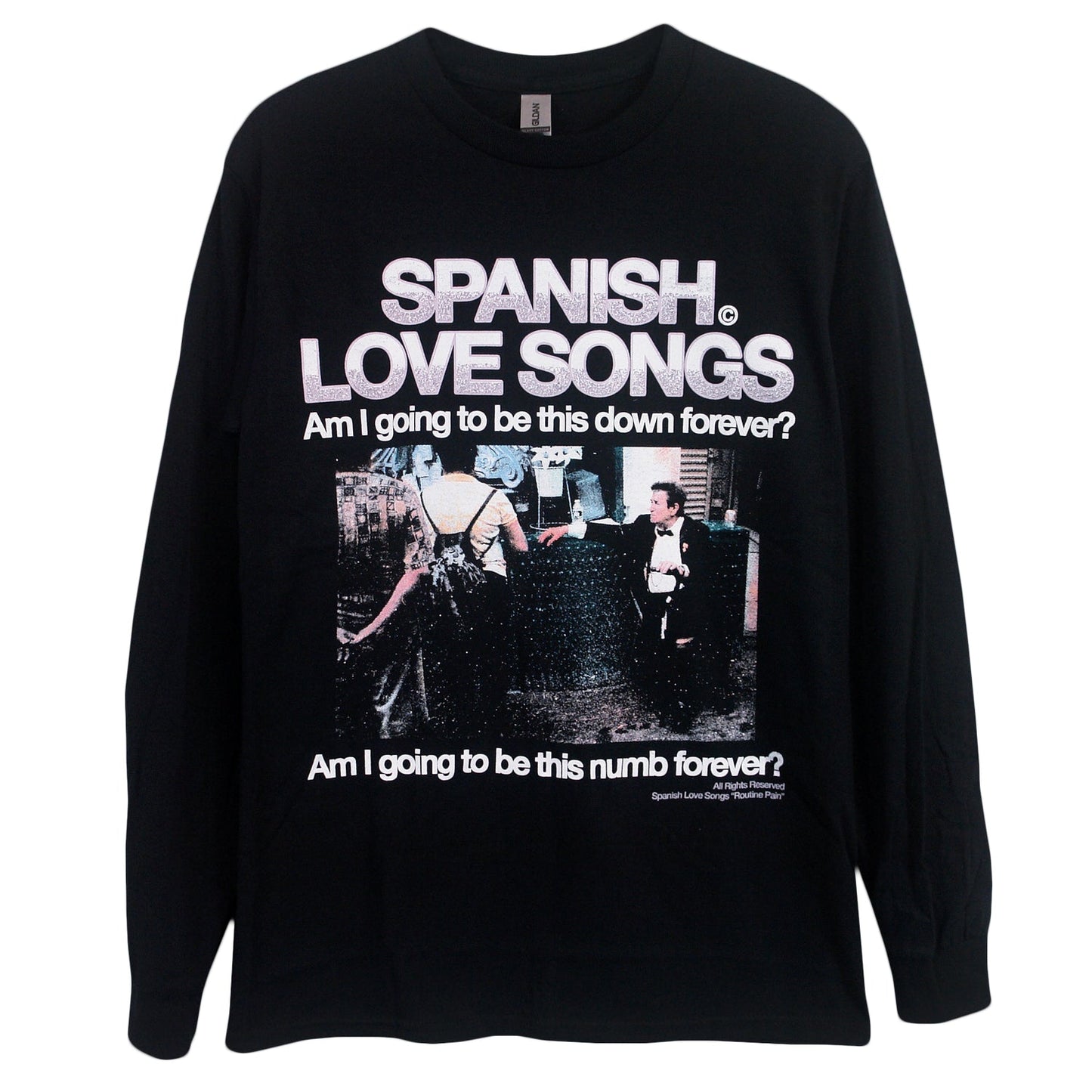 Brave Faces Etc Black - Long Sleeve