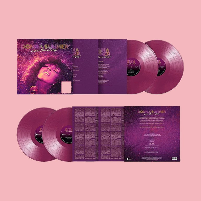 Donna Summer: Hot Summer Night (180gm Purple Vinyl) - ( VINYL LP )