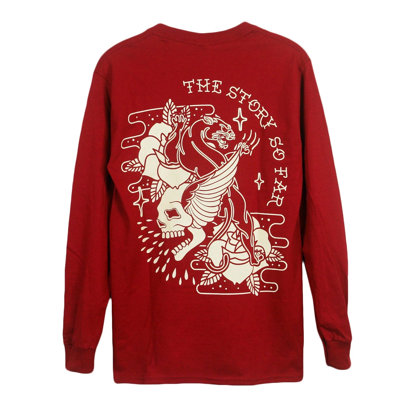 Skull Panther Cardinal - Long Sleeve