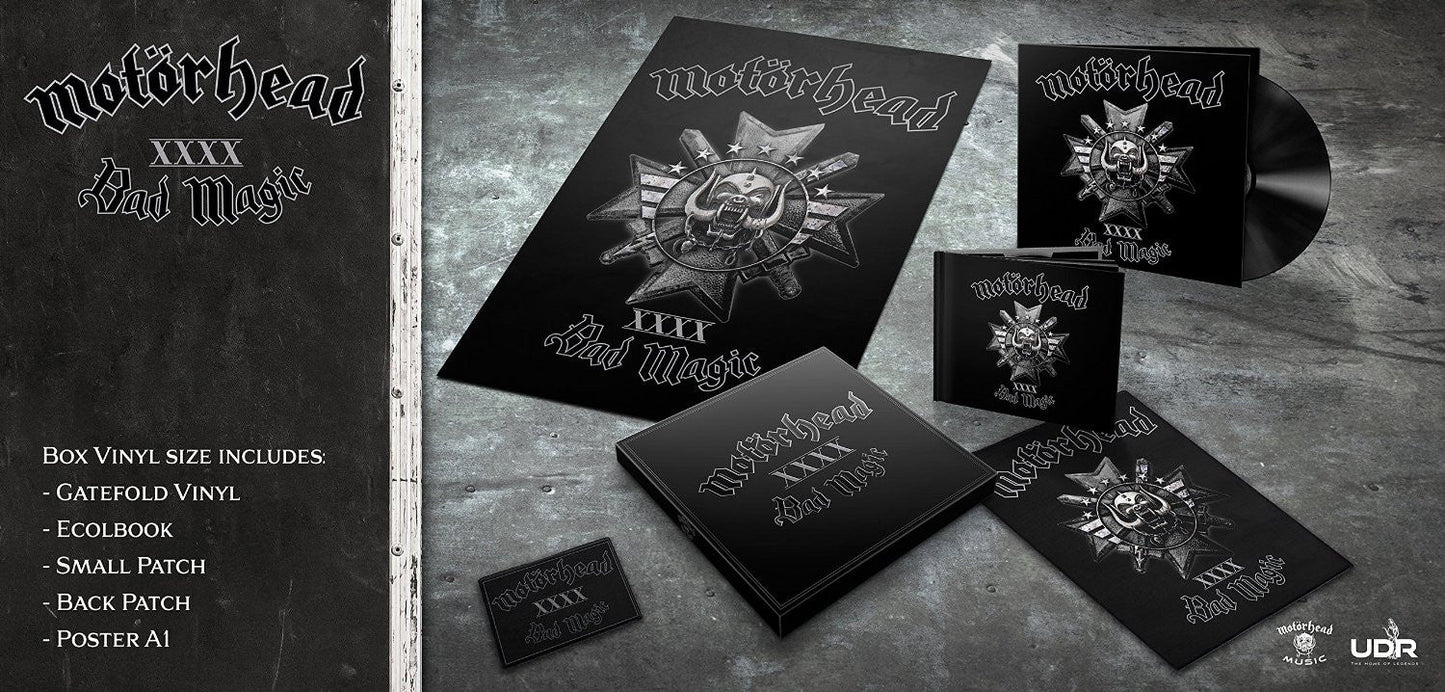 MOTORHEAD BAD MAGIC LP VINYL NEW LIMITED EDITION BOX SET - ( VINYL LP )