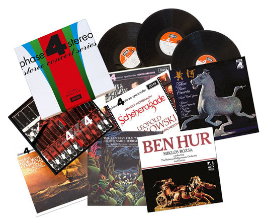 PHASE FOUR STEREO LP VINYL 33RPM NEW BOX SET - （ VINYL LP ）