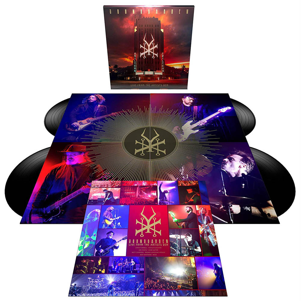 Soundgarden Live from The Artists Den Quadruple Vinyl LP Box Set 2019 - （ VINYL LP ）