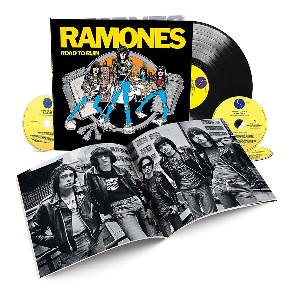 Ramones Road To Ruin 40th Anniversary Deluxe Vinyl LP Box Set New 2018 - （ VINYL LP ）