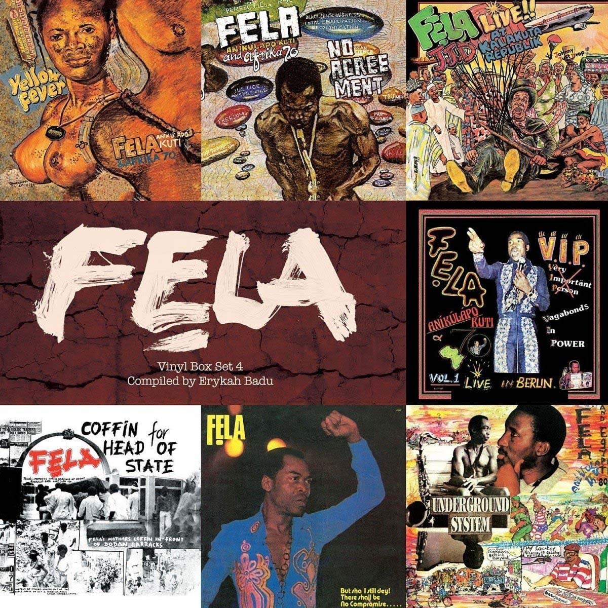 FELA KUTI Box Set #4 7Vinyl LP Box-Set NEW 2017 - （ VINYL LP ）