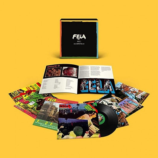 Fela Kuti Boxset #5 Co-curated By Chris Martin & Femi Kuti Vinyl LP Box Set 2021 - （ VINYL LP ）