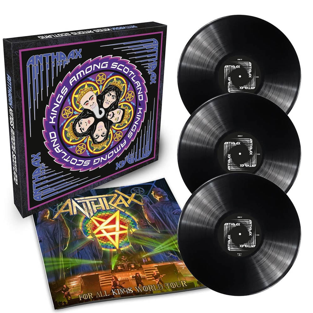 Anthrax Kings Among Scotland Triple Vinyl LP Box Set New 2018 - （ VINYL LP ）