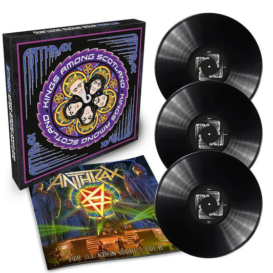 Anthrax Kings Among Scotland Triple Vinyl LP Box Set New 2018 - （ VINYL LP ）