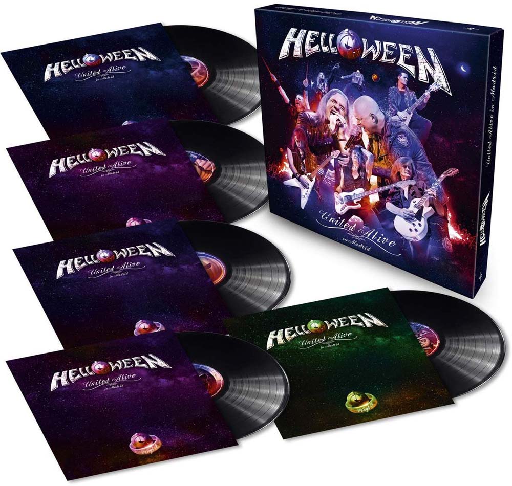 Helloween United Alive 5 Vinyl LP Box Set New 2019 - （ VINYL LP ）
