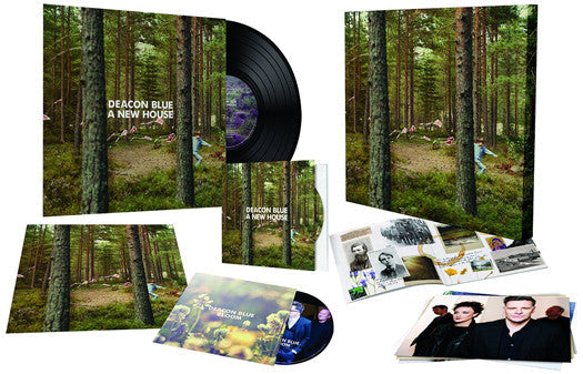 DEACON BLUE A NEW HOUSE LP VINYL AND CD NEW 33RPM 2014 DELUXE BOX SET - （ VINYL LP ）