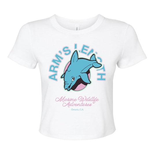Marine Wildlife Adventures White - Crop Top