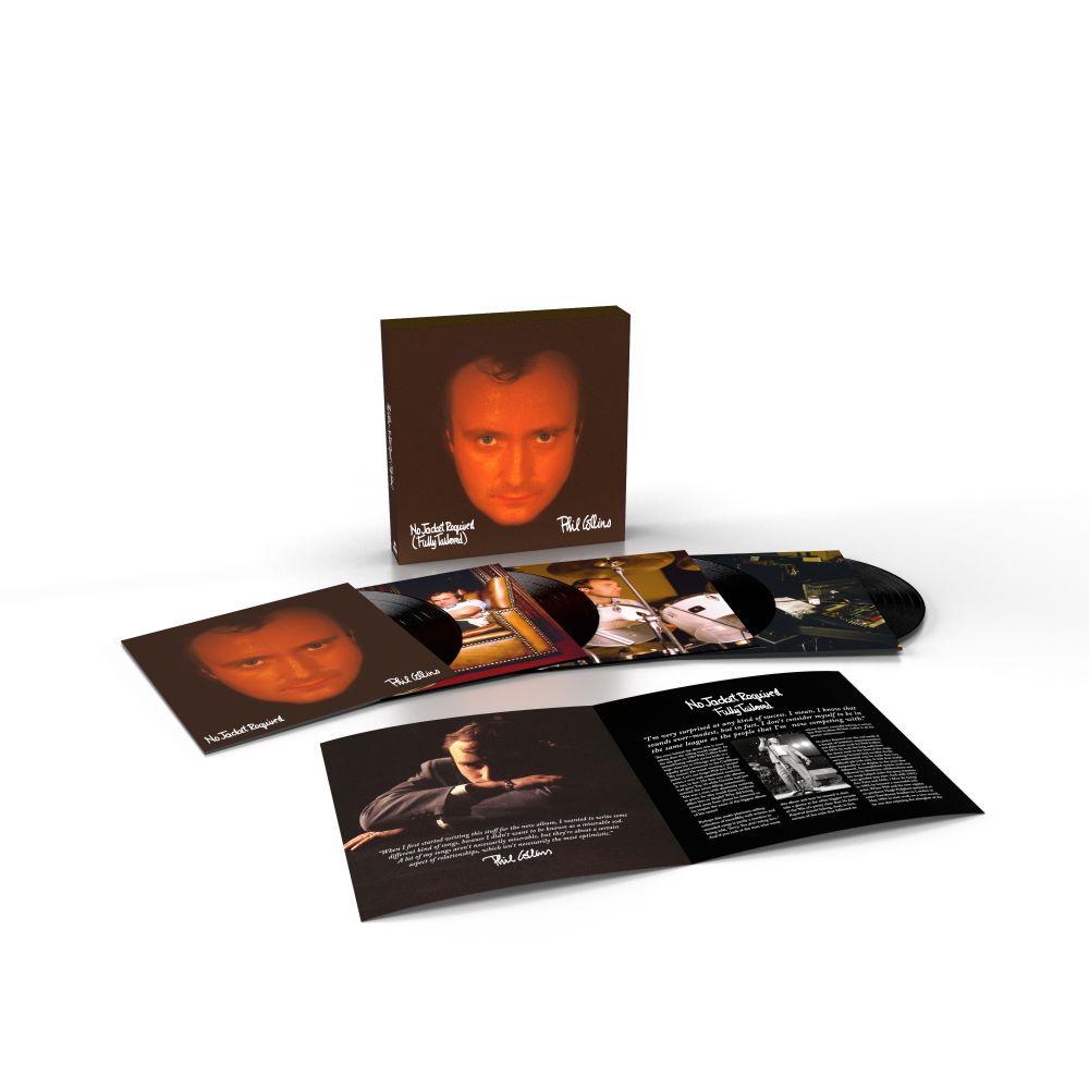 Phil Collins No Jacket Required (Fully Tailored) Vinyl LP Box Set Due Out 12/09/25 - （ VINYL LP ）