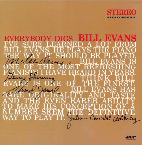 Bill Evans: Everybody Digs Bill Evans - （ VINYL LP ）